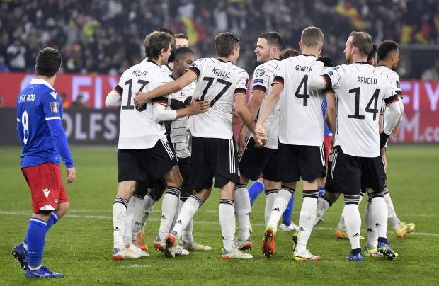 Jerman vs Liechtenstein 9-0, Der Panzer lolos kualifikasi Piala Dunia