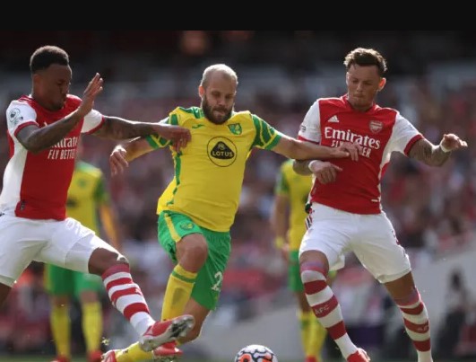 Norwich vs Arsenal, The Gunners Mengamuk. Skor Akhir 0-5