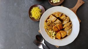 Menu Sarapan Sederhana dengan Sereal dan Susu